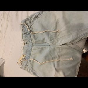 Roxy bleach style denim trousers